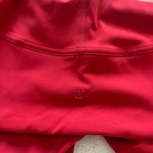 lululemon athletica Kids Bright Red Leggings